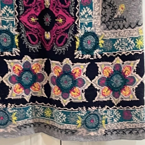 Anthropologie Akemi + Kin Kaleidoscope Multicolor Soft Knit Mini Dress Size XS - Picture 4 of 16